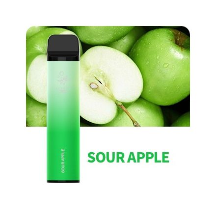 Elf Bar 5000 - Sour Apple 5% - RECHARGEABLE