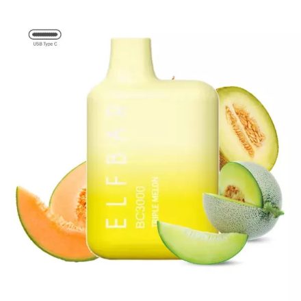 ELF BAR BC3000 - TRIPLE MELON 5% - RECHARGEABLE