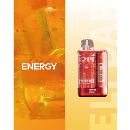 ELF BAR TE5000 - ENERGY 5% - RECHARGEABLE
