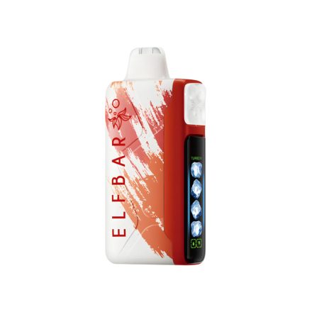 ELF BAR ICE KING 40000 disposable vape with cherry, pomegranate, and cranberry flavor and 40000 puffs