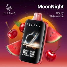 ELF BAR MoonNight 40000 Cherry Watermelon 5% disposable vape - Cherry Watermelon flavor