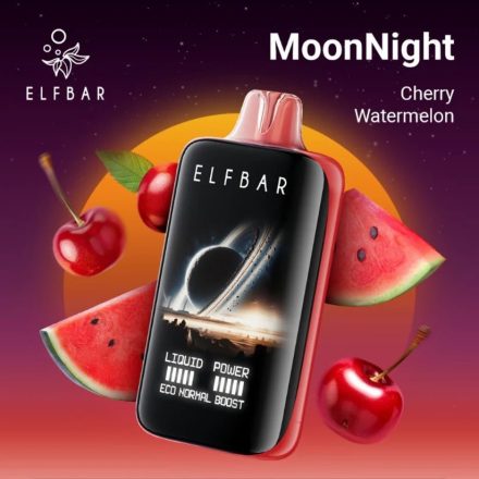 ELF BAR MoonNight 40000 Cherry Watermelon 5% disposable vape - Cherry Watermelon flavor
