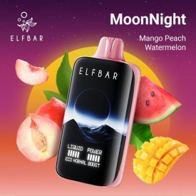 ELF BAR MoonNight 40000 disposable vape 5% – Mango Peach Watermelon flavor