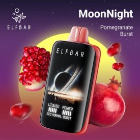 ELF BAR MoonNight 40000 disposable vape 5% – Pomegranate Burst flavor