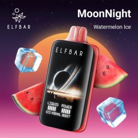 ELF BAR MoonNight 40000 disposable vape 5% – Watermelon Ice flavor