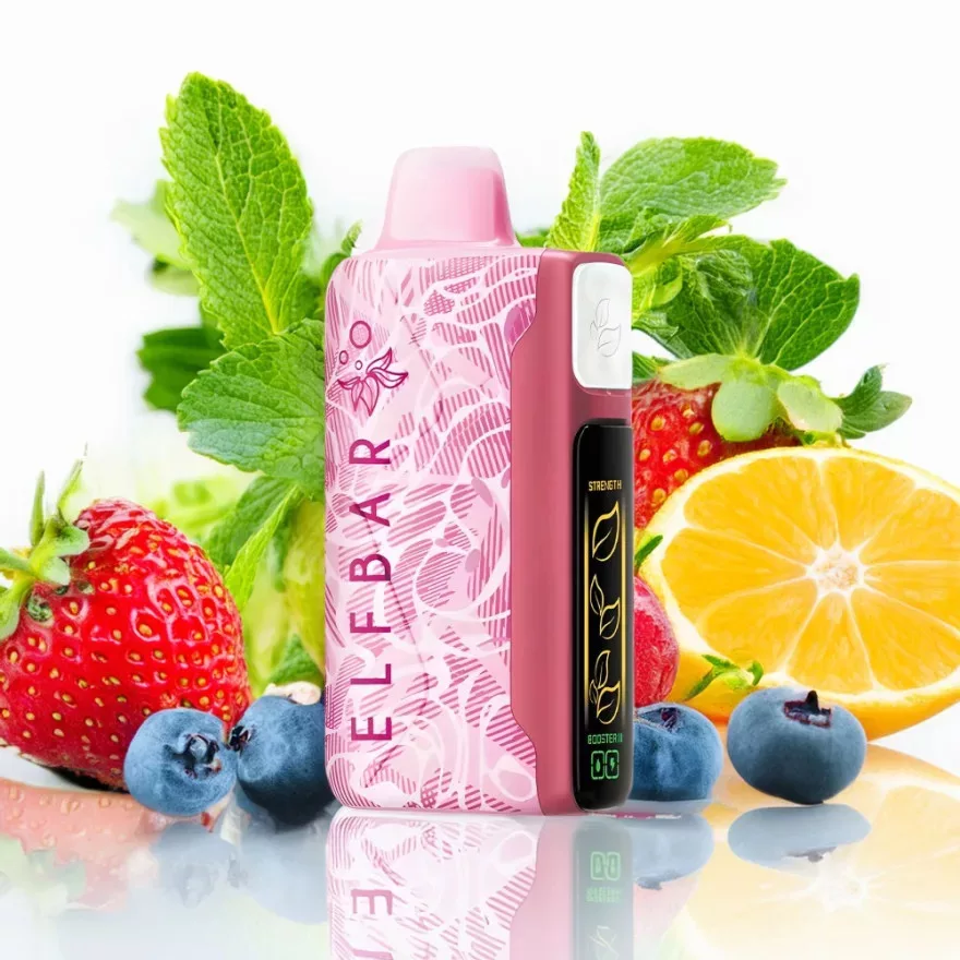 nicotine vape elf bar KING 40000 Mixed Berries Tea Flavor:Strawnana Ice (Virgo) New Geek Bar Skywalker Flavor