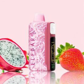   ELF BAR NICOTINE KING 40000 - SOUR STRAWBERRY DRAGONFRUIT  - RECHARGEABLE