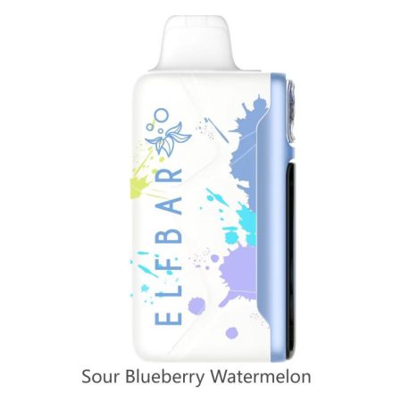 ELF BAR SOUR KING 40000 vape in Sour Blueberry Watermelon flavor with 40000 puffs