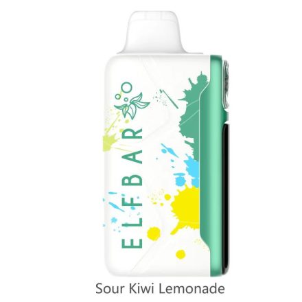 ELF BAR SOUR KING 40000 vape in Sour Kiwi Lemonade flavor with 40000 puffs