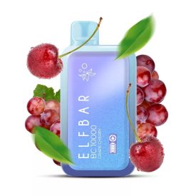 ELF BAR BC10000 Disposable Vape Pod 10000 Puffs Grape Cherry