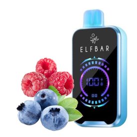ELF BAR FS18000 disposable vape with blueberry raspberry flavor and 18000 puffs