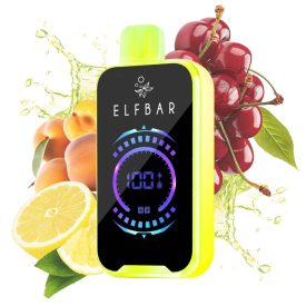 ELF BAR FS18000 disposable vape with cherry peach lemonade flavor and 18000 puffs