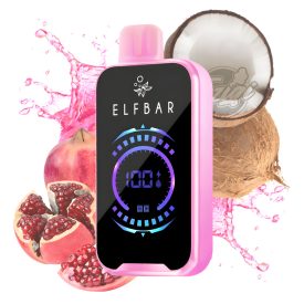 ELF BAR FS18000 disposable vape with pomegranate coconut flavor and 18000 puffs