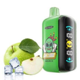ELF BAR GH23000 rechargeable vape with green apple ice flavor and 23000 puffs     ELF BAR GH23000 rechargeable vape with green apple ice flavor and 23000 puffs