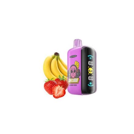ELF BAR GH23000 rechargeable vape with strawberry banana flavor and 23000 puffs