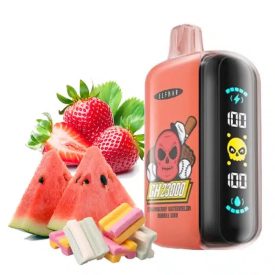 ELF BAR GH23000 rechargeable vape with strawberry watermelon bubblegum flavor and 23000 puffs ELF BAR GH23000 rechargeable vape with strawberry watermelon bubblegum flavor and 23000 puffs
