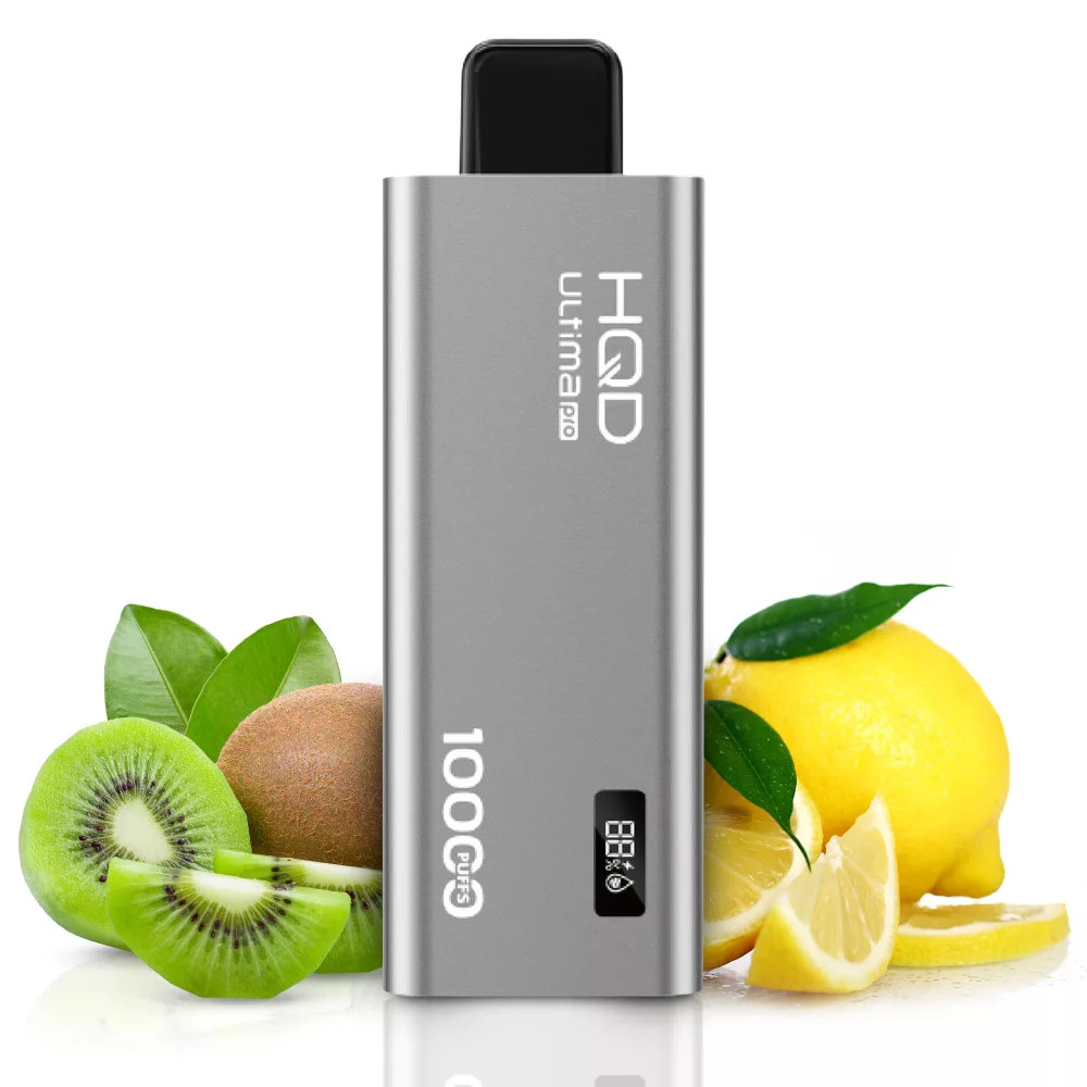 HQD ULTIMA PRO 10000 - Kiwi Lemon 5% - RECHARGEABLE - ELF BA