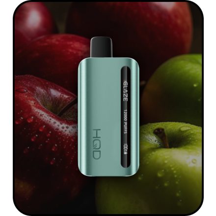 HQD GLAZE 12000 - Double Apple 2% - RECHARGEABLE