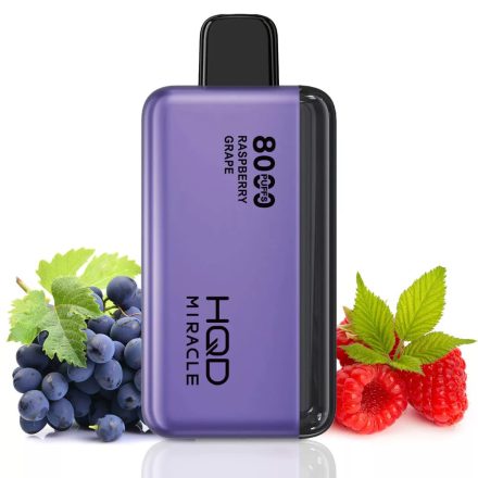 ELF BAR HQD 8000 5% - Raspberry Grape - RECHARGEABLE
