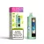 ELF BAR PLANET 25000 disposable vape with grapefruit green tea flavor and 5% nicotine, rechargeable.
