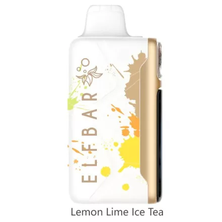 ELF BAR SOUR KING 40000 vape in Lemon Lime Ice Tea flavor with 40000 puffs