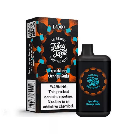 JUICY JANE JJ5000 - Sparkling Orange Soda 5% - RECHARGEABLE