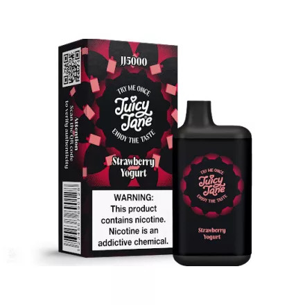 JUICY JANE JJ5000 - Strawberry Yogurt 5% - RECHARGEABLE