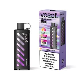 VOZOL GEAR SISHA 25000 - BERRY MINT 0.5% NICOTINE