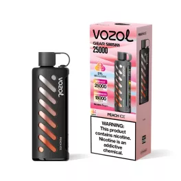 vozol peach ice 20000 Vozol Gear Power 20000 Puffs