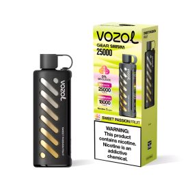 VOZOL GEAR SISHA 25000 - SWEET PASSION FRUIT 0.5% NICOTINE