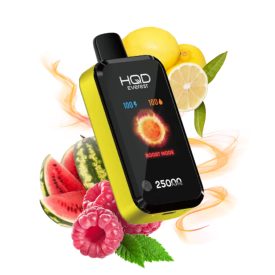 HQD Everest disposable vape with raspberry, watermelon, and lemon flavor and 25000 puffs HQD Everest disposable vape with raspberry, watermelon, and lemon flavor and 25000 puffs