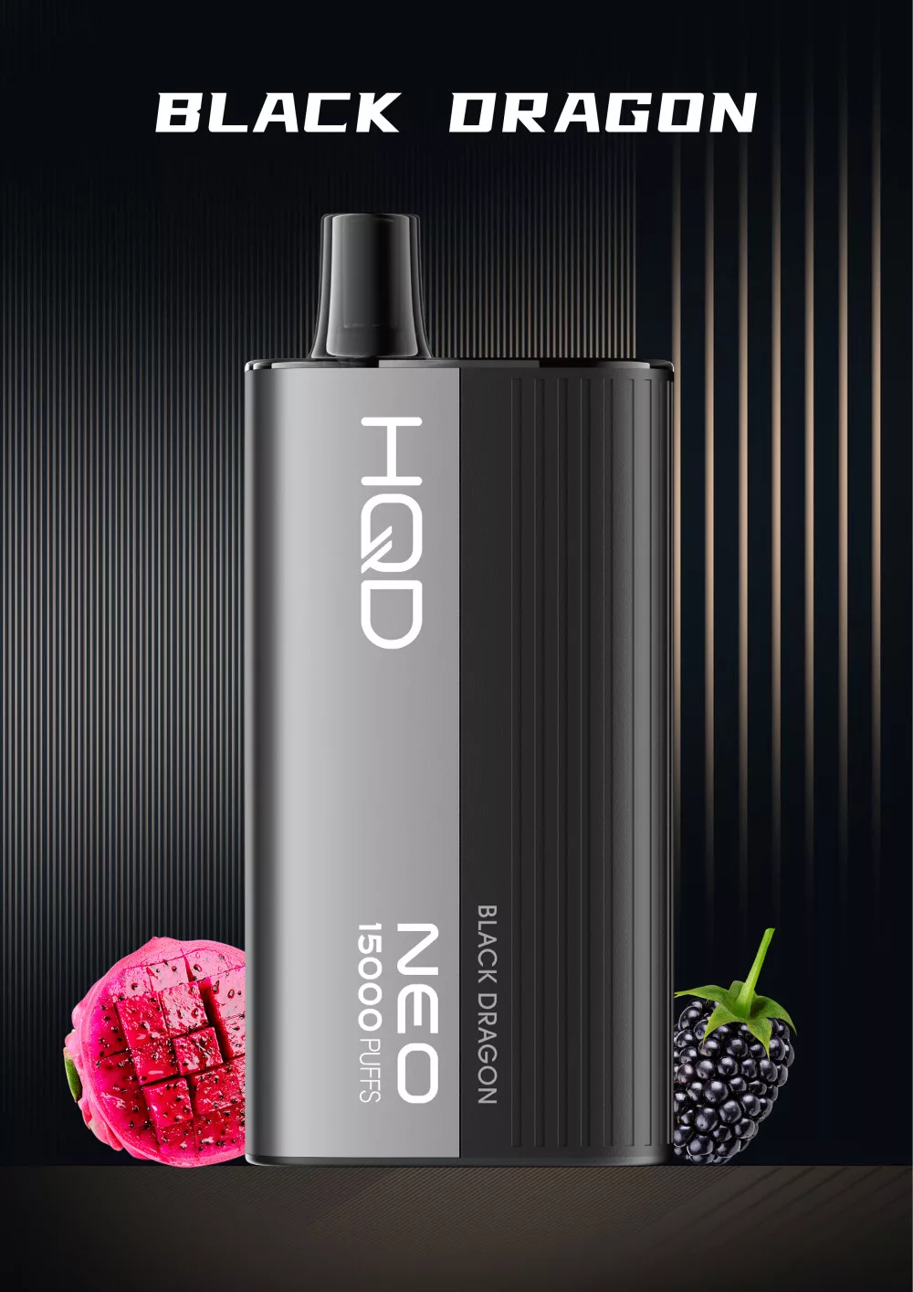 HQD NEO 15000 - Disposable Vape - Black Dragon